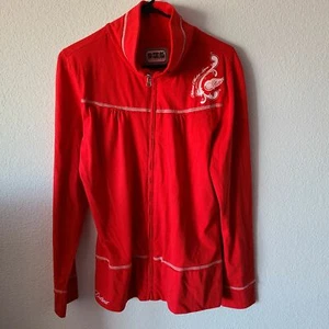 NHL Rinkside Boston Red Wings Full Zip Longsleeve Damen Größe L - Bild 1 von 10