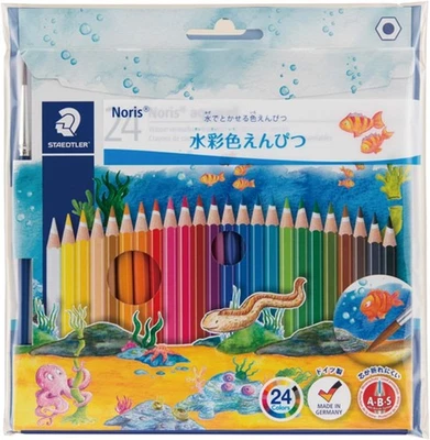 Staedtler (STAEDTLER) 24-Color Watercolor Pencils, Norris Club 144, 10NC24P - Image 1 of 4