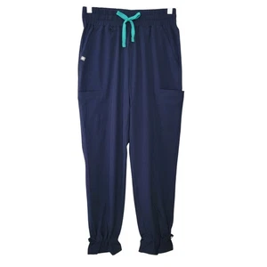 Pantalones Médicos Figs Saumer Cintura Alta Fionlite Petite Jogger Talla XS/P Azul Marino Nuevos con Etiquetas - Imagen 1 de 8