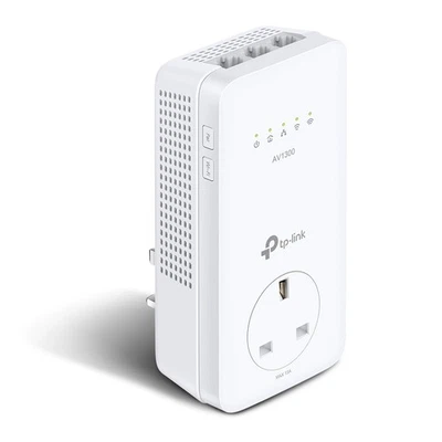 Tp-Link Av1300 Gigabit Passthrough Powerline Ac Wi-Fi Extender - Image 1 of 3