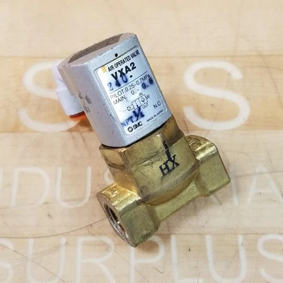 SMC VXA2240-02 Válvula de 2 puertos operada por aire directo, 1/4: NPT tamaño de puerto de orificio de 3 mm Foto 1 de 4