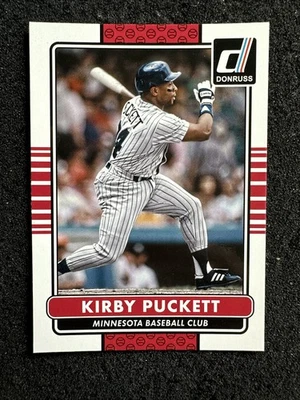 KIRBY PUCKETT #187 2015 Donruss Baseball QTY Minnesota Twins - Image 1 of 2