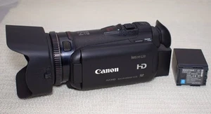 Canon iVIS HF G20 Black Camcorder Video Camera Full HD 10x Zoom touch panel Exc - Picture 1 of 24
