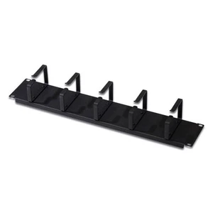DIGITUS Professional 2HE Kabelrangierpanel 5x Kabelringe 85x60 mm Schwarz - Bild 1 von 1