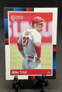 2022 Donruss #265 Mike Trout Retro - Los Angeles Angels - Picture 1 of 3
