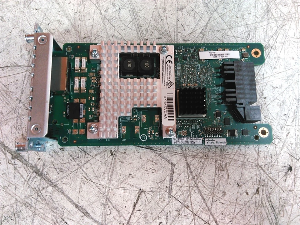 Cisco NIM-2FXSP 2 Port Network Interface Module  - Image 1 of 4