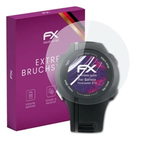 atFoliX Glasfolie für Garmin Forerunner 210 Panzerfolie 9H Schutzpanzer - Photo 1/8