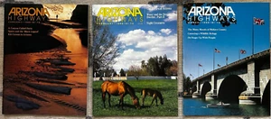 Lot of 10 1988 Arizona Highway Magazines, Southwest Photography, Collage Art - Picture 1 of 3