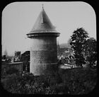 ROUEN THE TOWER OF JOAN OF ARC FRANCE C1880 Magic Latern Dia FOTO