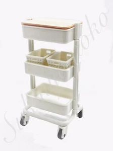 2021 Discontinued Yell Kitchen Wagon Stylish Collection (Rement Size) No2 White - Picture 1 of 7