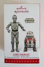 SDCC NYCC 2015 Hallmark Keepsake Star Wars U-3PO & R5-D4 Exclusive Ornament -NEW