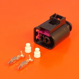 VW AUDI VAG - 4D0 971 992 - 2 Pin Sealed Female JPT Connector Kit - 4D0971992 - Picture 1 of 6