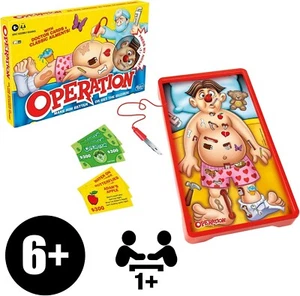 Hasbro Classic Family Favorite Operation Game, Board Game for Kids Ages 6 and Up - Picture 1 of 8