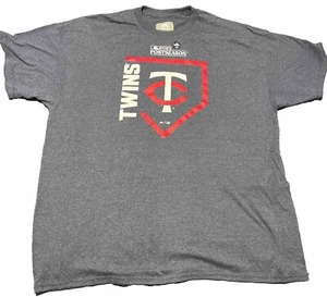 Minnesota Twins 2023 POSTSEASON MLB Men's T-Shirt Size 2XL - Picture 1 of 4