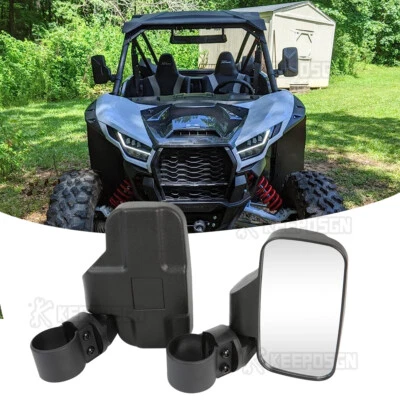 Espejos retrovisores laterales UTV para Kawasaki Mule Pro FX / DX / FXT / DXT / FXR Foto 1 de 4