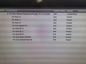 Pro Tools Ultimate 2024.10 Perpetual HD12 HD11 HD10 Bundle auf ilok 2 - Bild 1 von 2