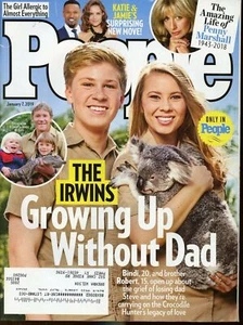People Magazine January 7, 2019 The Irwins Growing Up Without Dad - Picture 1 of 2