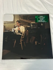 Logic -College Park Varsity Green & Black Splatter Vinyl 2xLP Signed SHIPS NOW - Picture 1 of 4