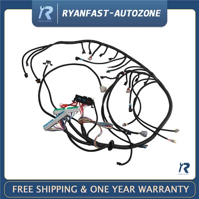 Chicote de fios autônomo para transmissões 1997-2004 GM LS1 Vortec 4L60E DBW - Imagem 1 de 4