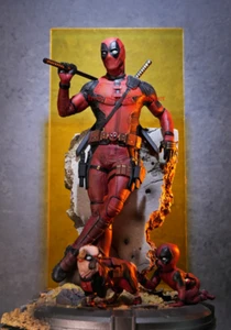 Iron Studios Deadpool X-Men Arte Escala 1/10 21cm Estatua Figura Nuevos Juguetes En Stock - Imagen 1 de 11