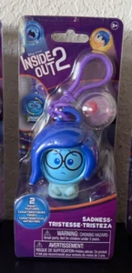 Disney INSIDE OUT 2 Fidget Figure Keychain Bag Clip On SADNESS NEW+BOX - Picture 1 of 6