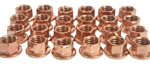 Brass K Nut for Kart Wheels - Pack of 24 - Top Quality Nuts - X30 - Rotax Max