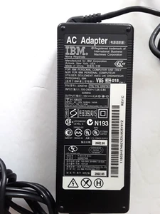Genuine IBM Laptop Charger AC Adapter Power Supply 02K6749 V85 - Picture 1 of 2