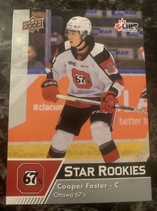 Cooper Foster  2022-23 Chl Upper Deck Star Rookies #356
