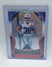 Tony Pollard 2019 Prizm Red White Blue RC #339