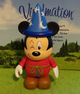DISNEY Vinylmation 3" Parque Set 5 Hechicero Mickey Mouse Topper Guiño - Imagen 1 de 2