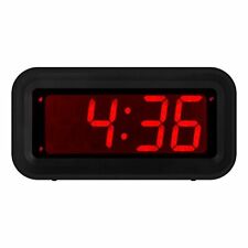 Kwanwa Led Digital Alarm Clock Battery Operated Only Small for Bedroom/Wall/T.