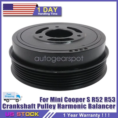 11237525135 Polea de cigüeñal equilibrador armónico para Mini Cooper S R52 R53 nuevo Foto 1 de 4