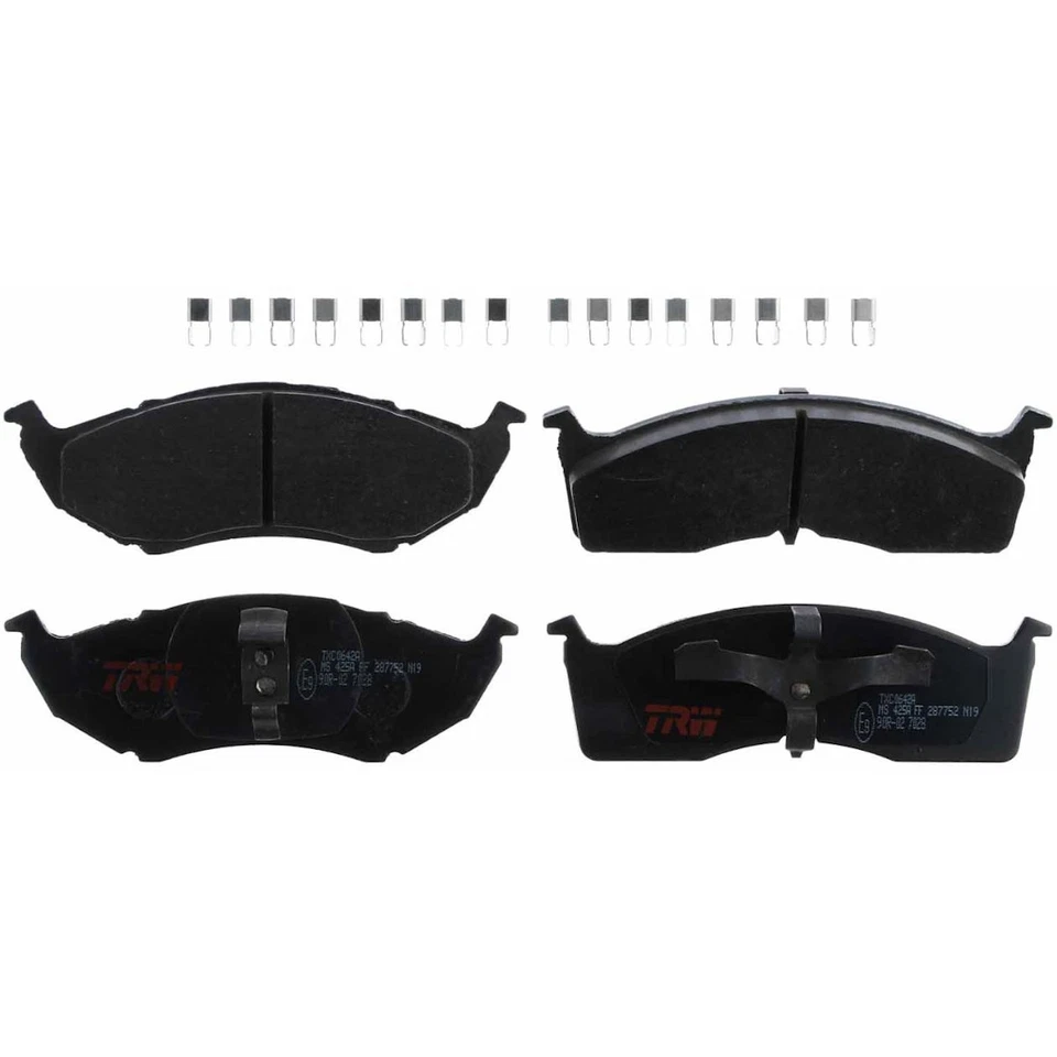 Conjuntos de pastilhas de freio TXC0642A TRW conjunto de 2 rodas dianteiro ou traseiro para 300 Chrysler Concorde - Imagem 1 de 1