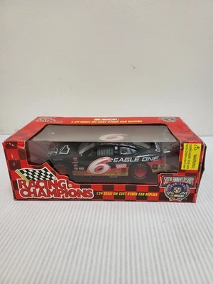 Racing Champions 1998 escala 1:24 Nascar Die Cast Stock Car #6 Eagle One 50 aniversario Foto 1 de 2