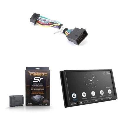 Receptor multimedia Sony XAV-AX3700 6,95" Carplay con kit de instalación Foto 1 de 4