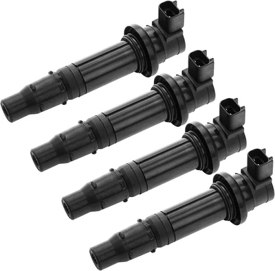 4X Ignition Coil Pack For 2002-16 Yamaha YZF R6 R6S R1 FZ1 FZ1S 5PW-82310-00-00 - Image 1 of 4