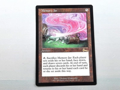 MTG - URZA'S LEGACY (BB/'99) - MEMORY JAR (129) - KRUG DER ERINN./RARE/N. PL./NM - Bild 1 von 4