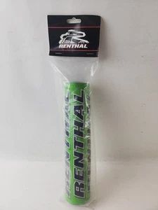 Renthal SX Bar Pad 10" Green Foam/Pad Black Letters Crossbar Pad MX SX . - Picture 1 of 7
