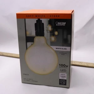 Feit Electric Globe LED Light Bulb G40 1000 Lm 2700K Soft White 100W - Picture 1 of 4