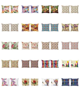 Ambesonne Colorful Nature Cushion Cover Set of 2 for Couch and Bed in 4 Sizes - Picture 1 of 63