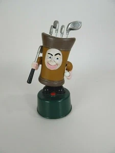 Mag Nif 2000 Talking Moving Golf Bag Battery Caddy Cracks Golf Themed Bank Gift - Picture 1 of 6