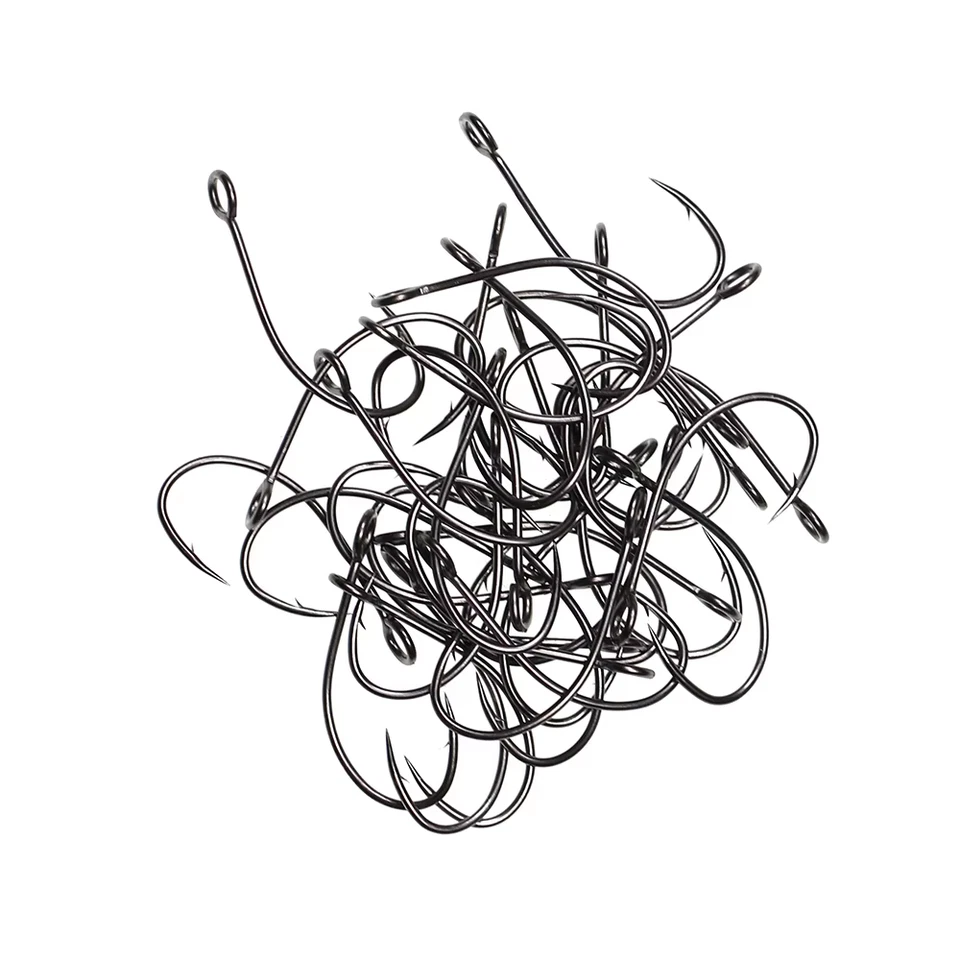 TROUT AREA BAIT'S Trout Spoon Haken 12 Stück, Forellenhaken, Blinkerhaken, Angelhaken, Blinker