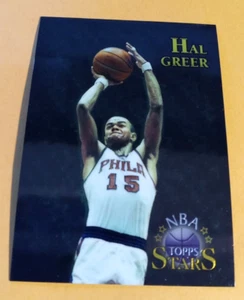 1996 Topps NBA Stars Finest Chrome Parallel Card Hal Greer #19 - Picture 1 of 2