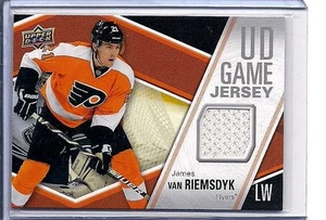 JAMES VAN RIEMSDYK 2011-12 UPPER DECK "UD GAME JERSEY" GAME WORN JERSEY - Picture 1 of 1