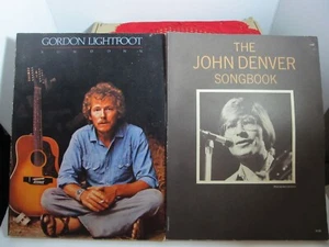 The John Denver Song Book, Cherry Lane Music Co. 1971 & Gordon Lightfoot Sundown - Picture 1 of 3