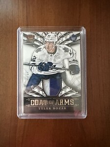 2013-14 Panini Crown Royale Coat of Arms Materials Prime /50 Tyler Bozak #CA-TB