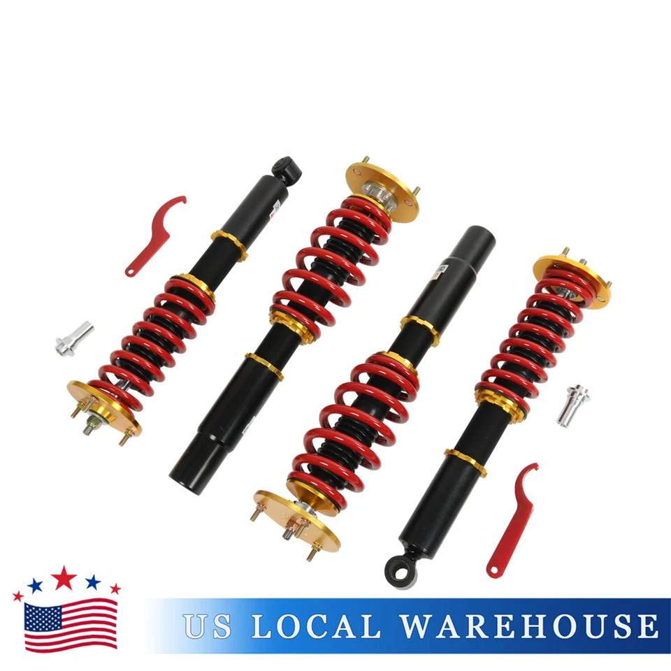 Adj. Height Coilovers Shock For 2004-2010 BMW 525i 528i 530i 535i 5 Series E60 - Image 1 of 4