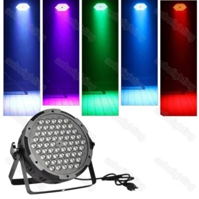 LED par can light 60*3W 3in1 RGB Wedding DJ Disco stage decor Wash Led Lighting - Image 1 of 4
