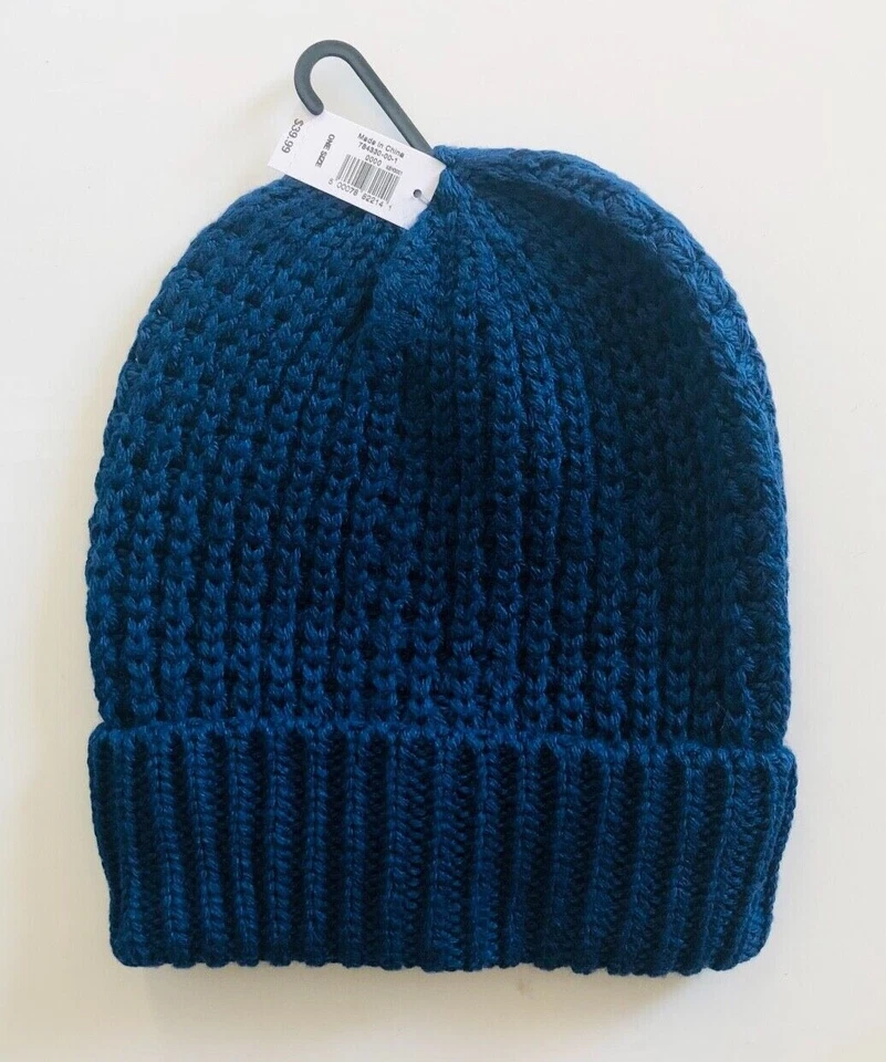 NOVO COM ETIQUETAS GORRO DE MALHA WAFFLE MACIO MASCULINO BANANA REPUBLIC, SUA ESCOLHA, Tamanho Único | US$ 39,99 - Imagem 1 de 1