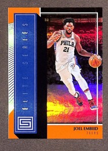 2018-19 Panini Status Elite Series Orange #28 Joel Embiid